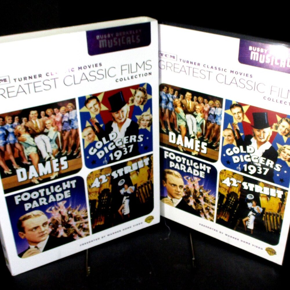 TCM Greatest Classic Films Collection: Busby Berkeley Musicals (4 DVDS, 2010)